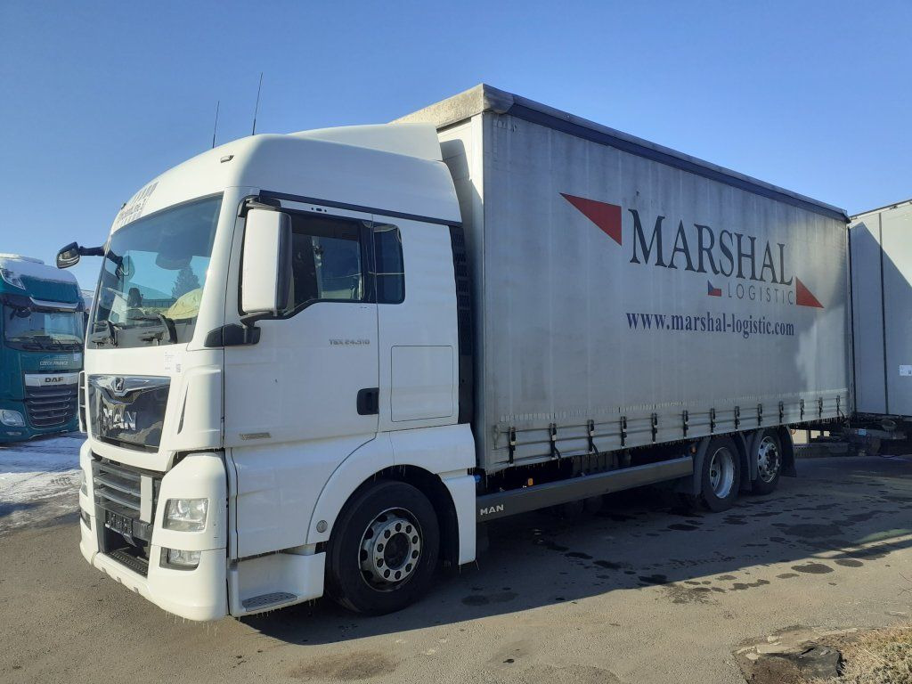 MAN TGX24.510 EURO 6 6x2 + Wecon - Camion à rideaux coulissants: photos 2 MAN TGX24.510 EURO 6 6x2 + Wecon - Camion à rideaux coulissants: photos 2