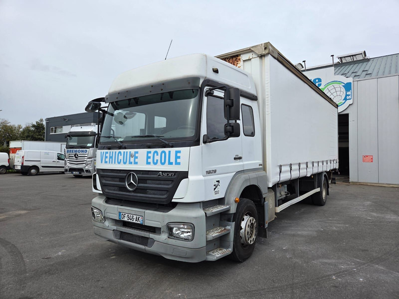 Mercedes-Benz Axor 1829 - full steel/lames - Camion à rideaux coulissants: photos 1 Mercedes-Benz Axor 1829 - full steel/lames - Camion à rideaux coulissants: photos 1