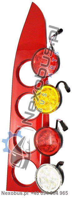 Lampa tył Scania New Century LED prawa komplet - Feu arrière pour Bus: photos 1 Lampa tył Scania New Century LED prawa komplet - Feu arrière pour Bus: photos 1
