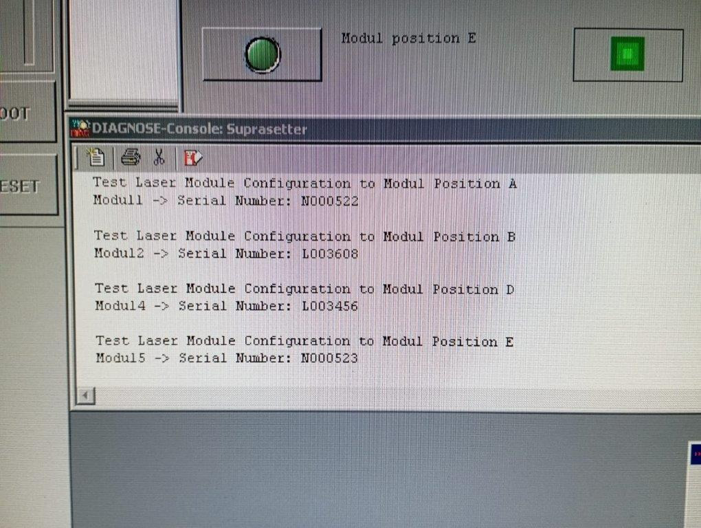 8up thermal ctp Heidelberg Suprasetter 105 with MCL and Prinect Metashooter 11 - Machine d'impression: photos 3 8up thermal ctp Heidelberg Suprasetter 105 with MCL and Prinect Metashooter 11 - Machine d'impression: photos 3