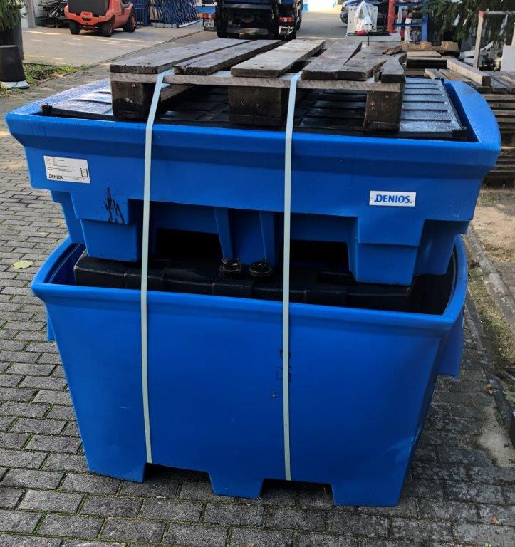 Hazardous materials storage Denios IBC Station 1000 liters - Cuve de stockage: photos 1 Hazardous materials storage Denios IBC Station 1000 liters - Cuve de stockage: photos 1