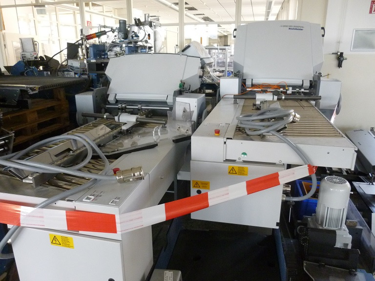 Heidelberg Stahlfolder PFH-82 pallet feeder with SSP-82 slitter shaft station - Plieuse de bureau: photos 2 Heidelberg Stahlfolder PFH-82 pallet feeder with SSP-82 slitter shaft station - Plieuse de bureau: photos 2