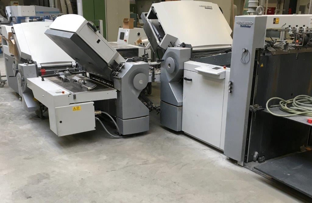 Heidelberg /Steel TH 82-6-4-2-PFH buckle plate folder - Plieuse de bureau: photos 1 Heidelberg /Steel TH 82-6-4-2-PFH buckle plate folder - Plieuse de bureau: photos 1