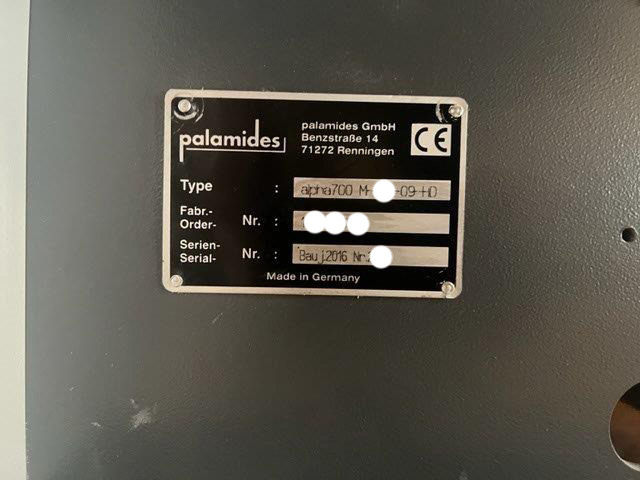 Parcel delivery Stack delivery Palamides Alpha 700 HD - Plieuse de bureau: photos 3 Parcel delivery Stack delivery Palamides Alpha 700 HD - Plieuse de bureau: photos 3