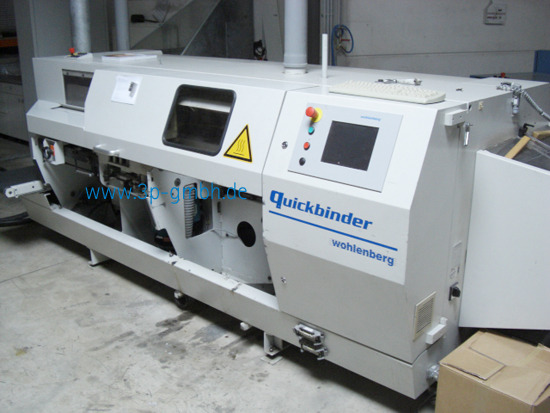 Perfect Binder Wohlenberg Quickbinder with PUR and Gazingunit - Machine d'impression: photos 1 Perfect Binder Wohlenberg Quickbinder with PUR and Gazingunit - Machine d'impression: photos 1