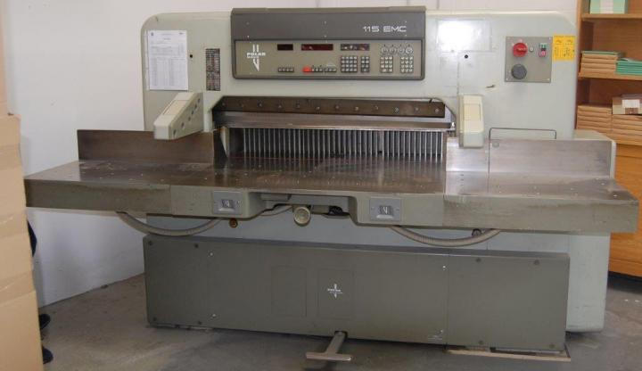 Polar Mohr 115 EMC high speed cutter - Massicot: photos 1 Polar Mohr 115 EMC high speed cutter - Massicot: photos 1