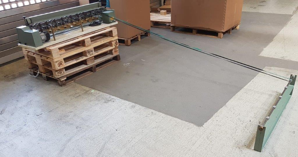 Relieuse Special machine two-roll gluing machine Sumbel Herold 1200 with belt transport: photos 7