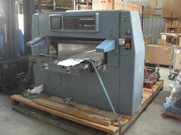 Wohlenberg 115 MCS-2 TV high-speed cutter - Massicot: photos 1 Wohlenberg 115 MCS-2 TV high-speed cutter - Massicot: photos 1
