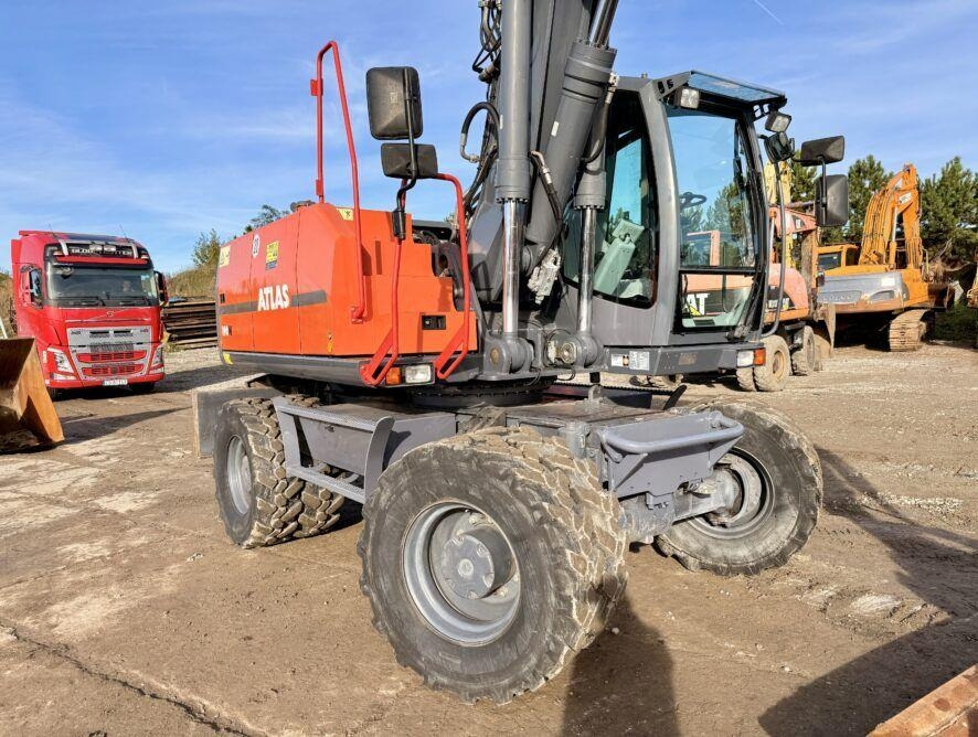 Atlas 190W - Pelle sur pneus: photos 5 Atlas 190W - Pelle sur pneus: photos 5