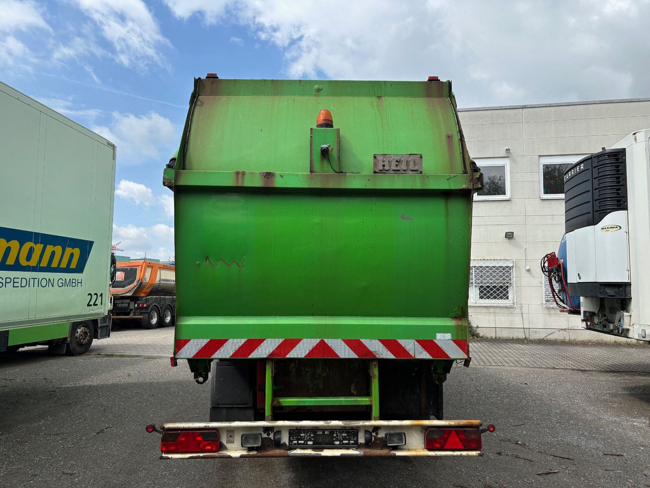 Benne à ordures ménagères MAN TGS 26.320 EEV Heil Aufbau/Frontlader/Lift: photos 6