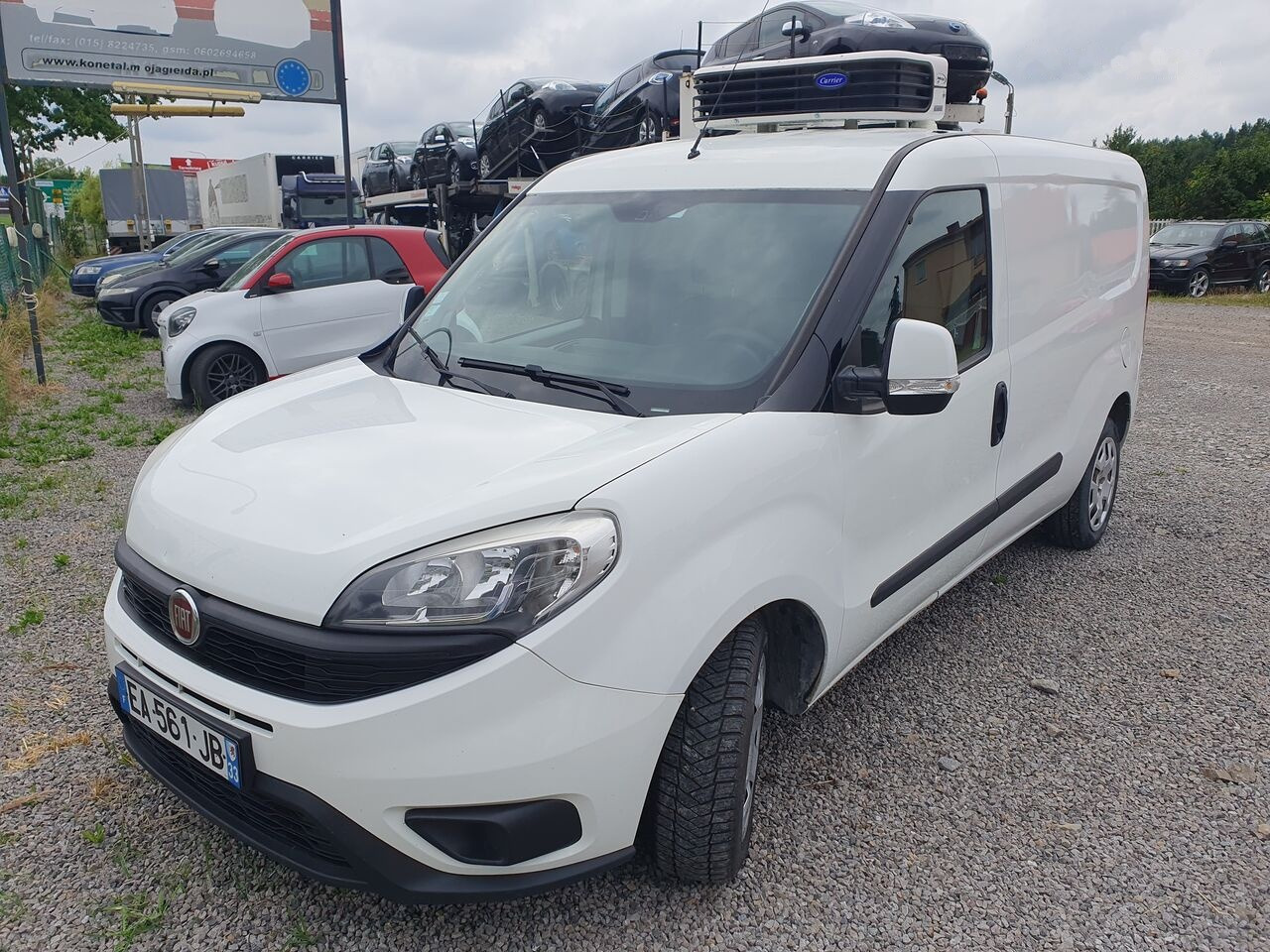 FIAT DOBLO 1.6 LONG CHLODNIA carrier +230v KLIMA EURO6 - Utilitaire frigorifique: photos 1 FIAT DOBLO 1.6 LONG CHLODNIA carrier +230v KLIMA EURO6 - Utilitaire frigorifique: photos 1