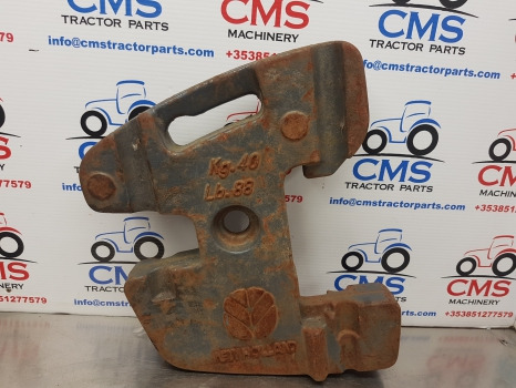 New Holland, Fiat 160-90, 60, Tl, L Series Front Weight Silce 40gk 5169104 - Pneus et jantes pour Machine agricole: photos 2 New Holland, Fiat 160-90, 60, Tl, L Series Front Weight Silce 40gk 5169104 - Pneus et jantes pour Machine agricole: photos 2