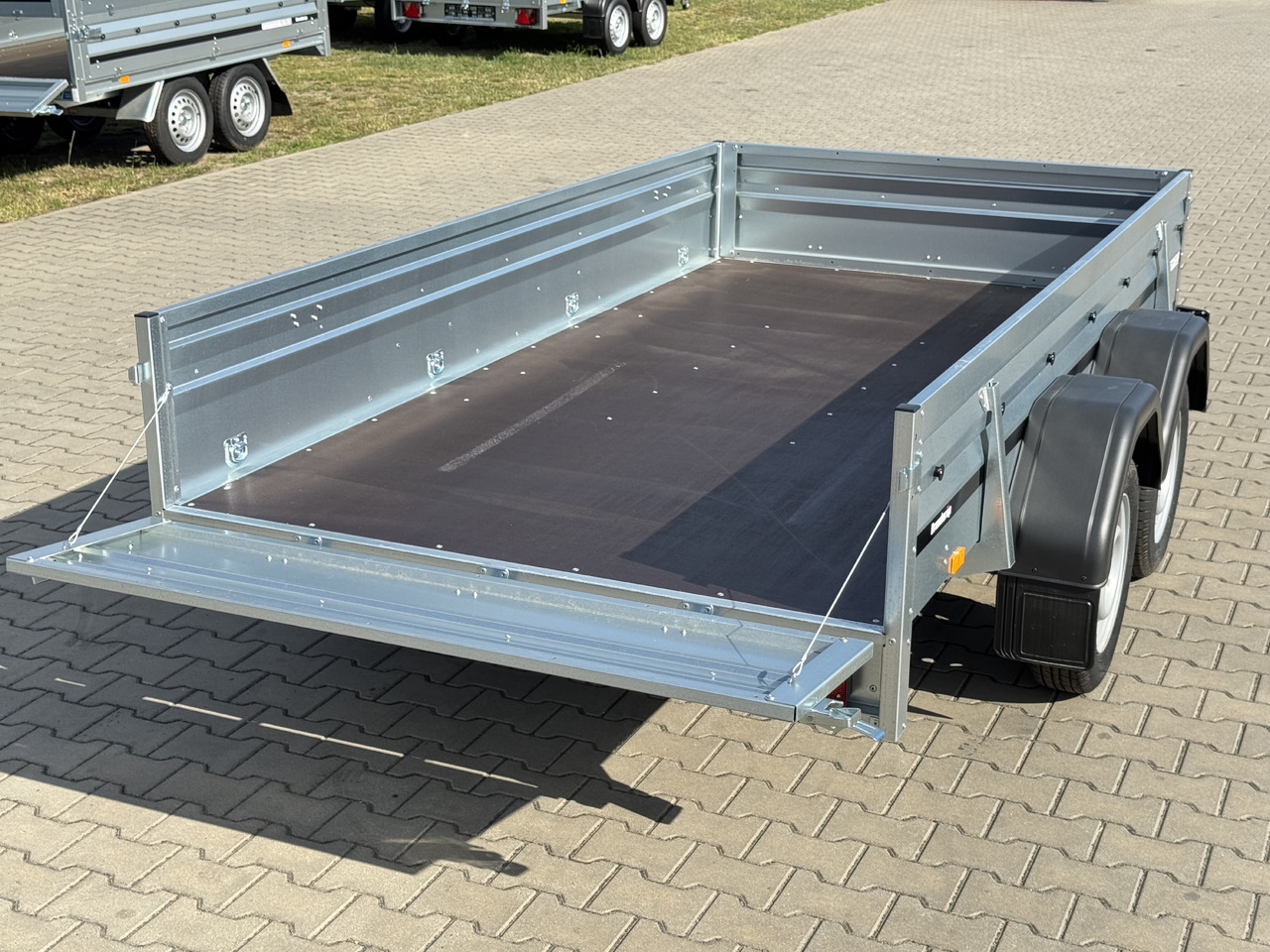 Remorque plateau neuf BRENDERUP 2300 STUB - przyczepa skrzyniowa 2 osie / 302 x 150 cm / 750 kg: photos 15