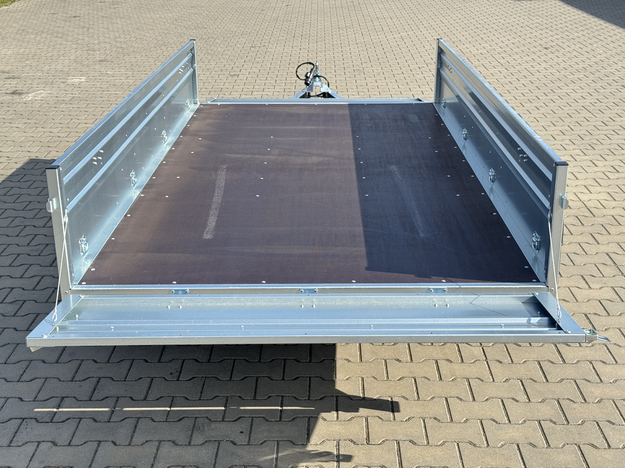 Remorque plateau neuf BRENDERUP 2300 STUB - przyczepa skrzyniowa 2 osie / 302 x 150 cm / 750 kg: photos 14