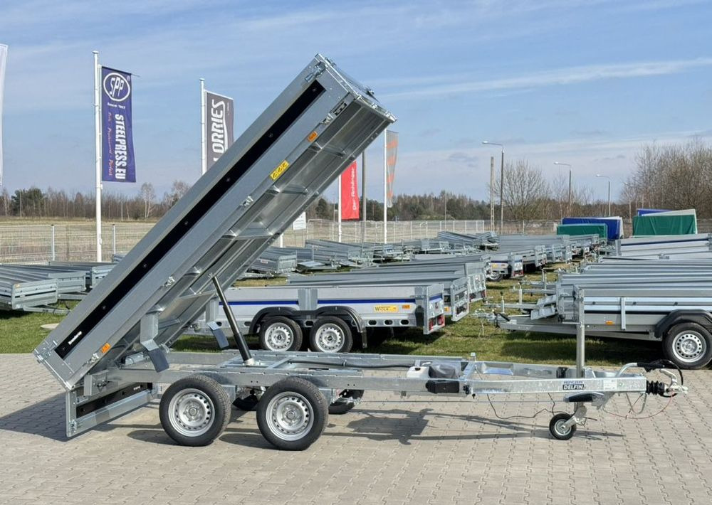 BRENDERUP BT4310STB2700 308x168 cm wywrotka 2 osie 2700 kg - Remorque benne: photos 1 BRENDERUP BT4310STB2700 308x168 cm wywrotka 2 osie 2700 kg - Remorque benne: photos 1