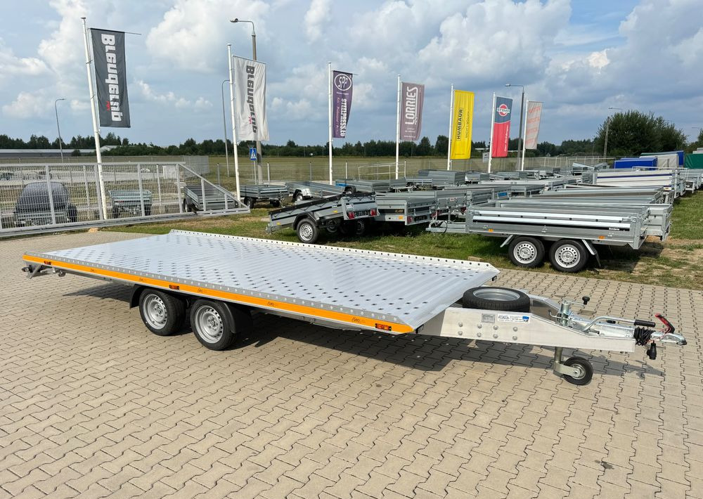 GROMEX L2-2700-5,2 laweta aluminiowa 5,2m 2700kg - Remorque porte-voitures: photos 1 GROMEX L2-2700-5,2 laweta aluminiowa 5,2m 2700kg - Remorque porte-voitures: photos 1