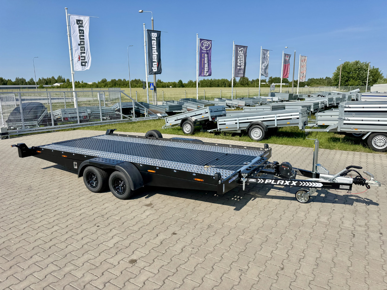 Lorries PLAXX27-4520 – laweta aluminiowa 2,7T - Remorque porte-voitures: photos 1 Lorries PLAXX27-4520 – laweta aluminiowa 2,7T - Remorque porte-voitures: photos 1