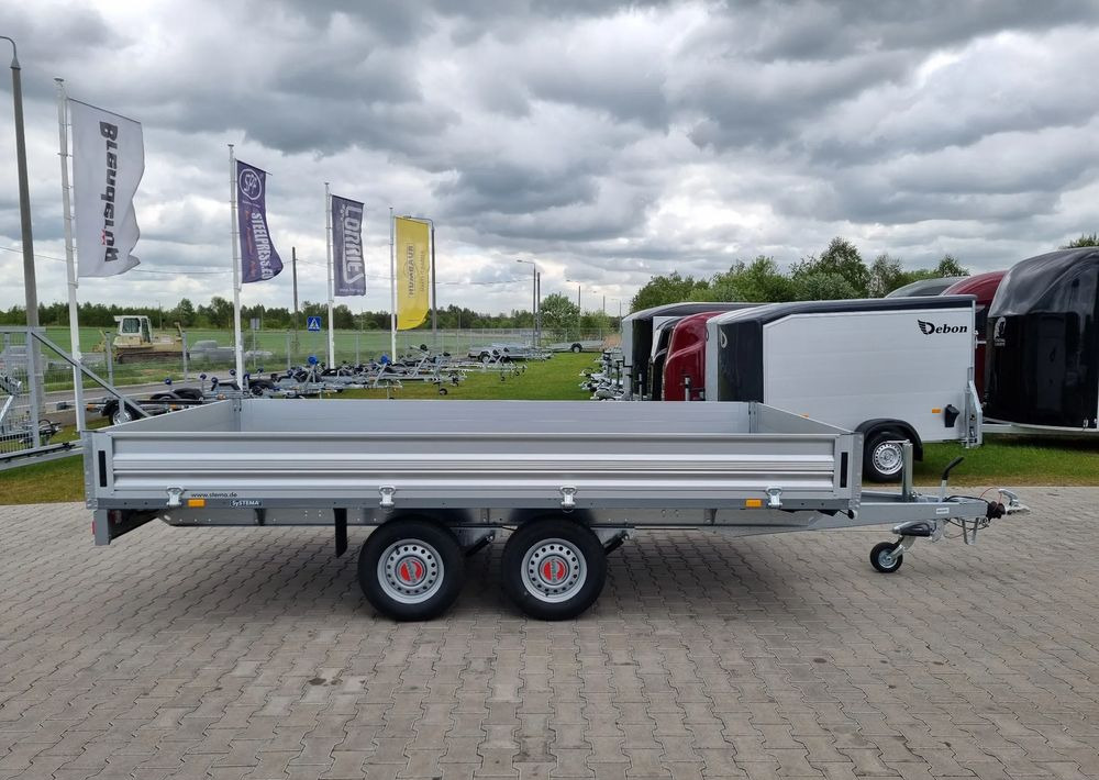 STEMA SH O2 27-40-20.2 - przyczepa skrzyniowa 401x203 cm 2,7T - Remorque plateau: photos 2 STEMA SH O2 27-40-20.2 - przyczepa skrzyniowa 401x203 cm 2,7T - Remorque plateau: photos 2