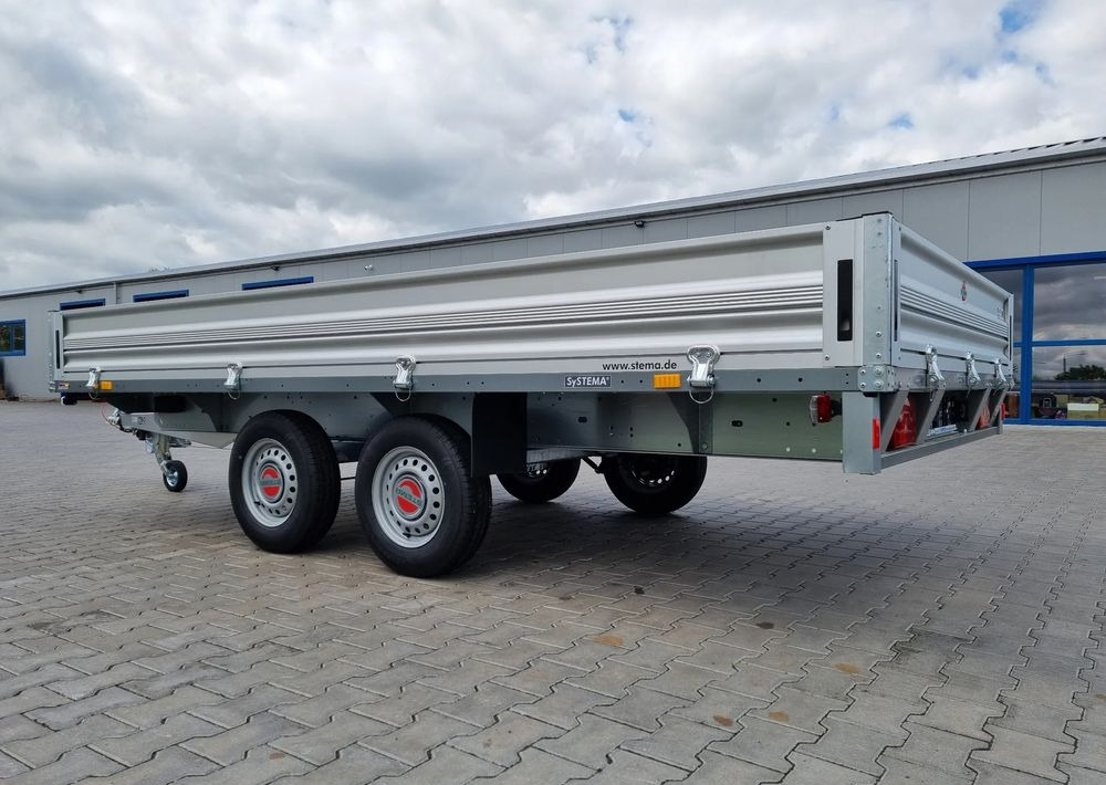 STEMA SH O2 27-40-20.2 - przyczepa skrzyniowa 401x203 cm 2,7T - Remorque plateau: photos 5 STEMA SH O2 27-40-20.2 - przyczepa skrzyniowa 401x203 cm 2,7T - Remorque plateau: photos 5
