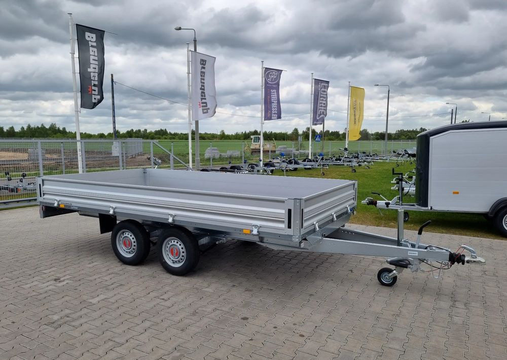 STEMA SH O2 27-40-20.2 - przyczepa skrzyniowa 401x203 cm 2,7T - Remorque plateau: photos 1 STEMA SH O2 27-40-20.2 - przyczepa skrzyniowa 401x203 cm 2,7T - Remorque plateau: photos 1