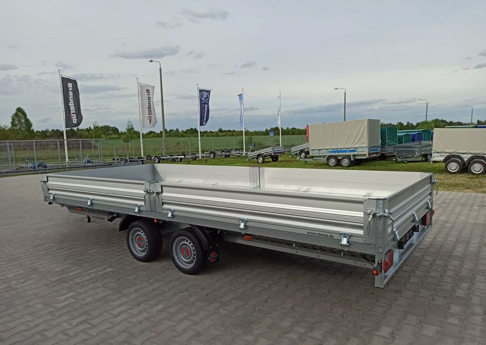 STEMA SHP O2 35-52-22.2 | 510x213 cm ALU 3,5T hamowana - Remorque plateau: photos 5 STEMA SHP O2 35-52-22.2 | 510x213 cm ALU 3,5T hamowana - Remorque plateau: photos 5
