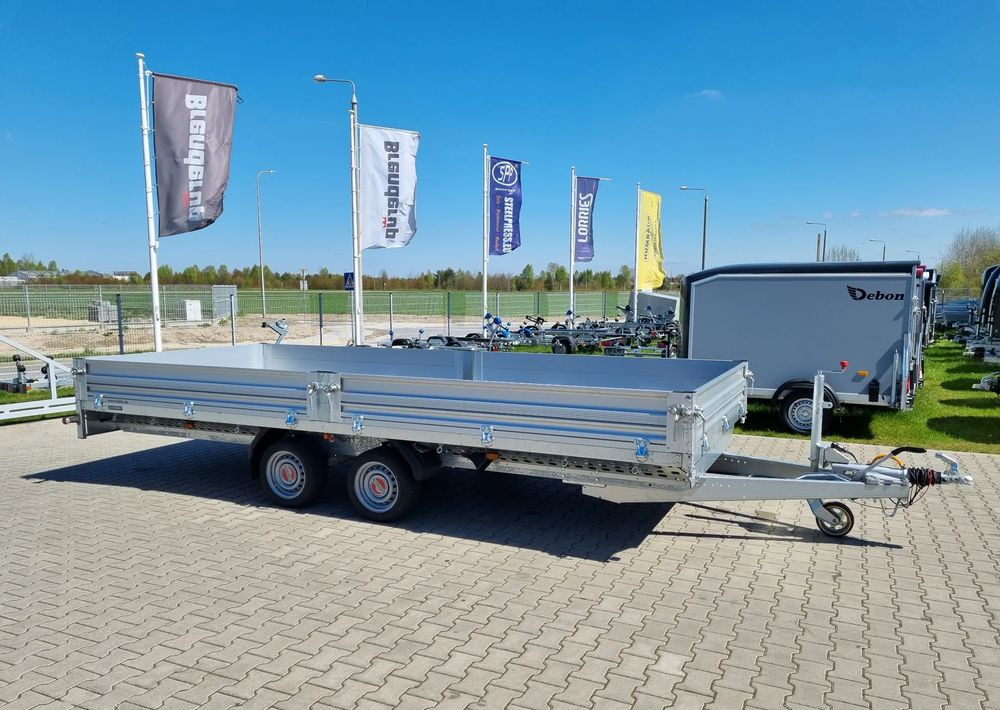 STEMA SHP O2 35-52-22.2 | 510x213 cm ALU 3,5T hamowana - Remorque plateau: photos 1 STEMA SHP O2 35-52-22.2 | 510x213 cm ALU 3,5T hamowana - Remorque plateau: photos 1