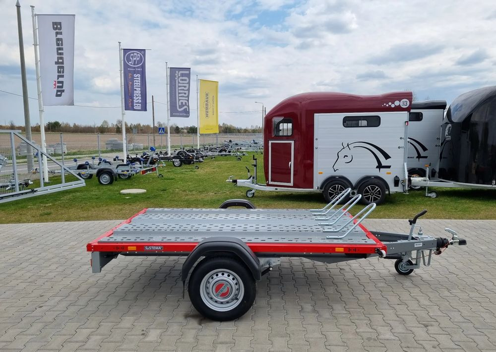 Stema STM 02 10-25-15.1 red | 251x153 cm 3 motocykle | DMC 1000kg - Remorque voiture: photos 3 Stema STM 02 10-25-15.1 red | 251x153 cm 3 motocykle | DMC 1000kg - Remorque voiture: photos 3