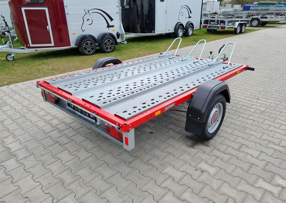 Stema STM 02 10-25-15.1 red | 251x153 cm 3 motocykle | DMC 1000kg - Remorque voiture: photos 4 Stema STM 02 10-25-15.1 red | 251x153 cm 3 motocykle | DMC 1000kg - Remorque voiture: photos 4