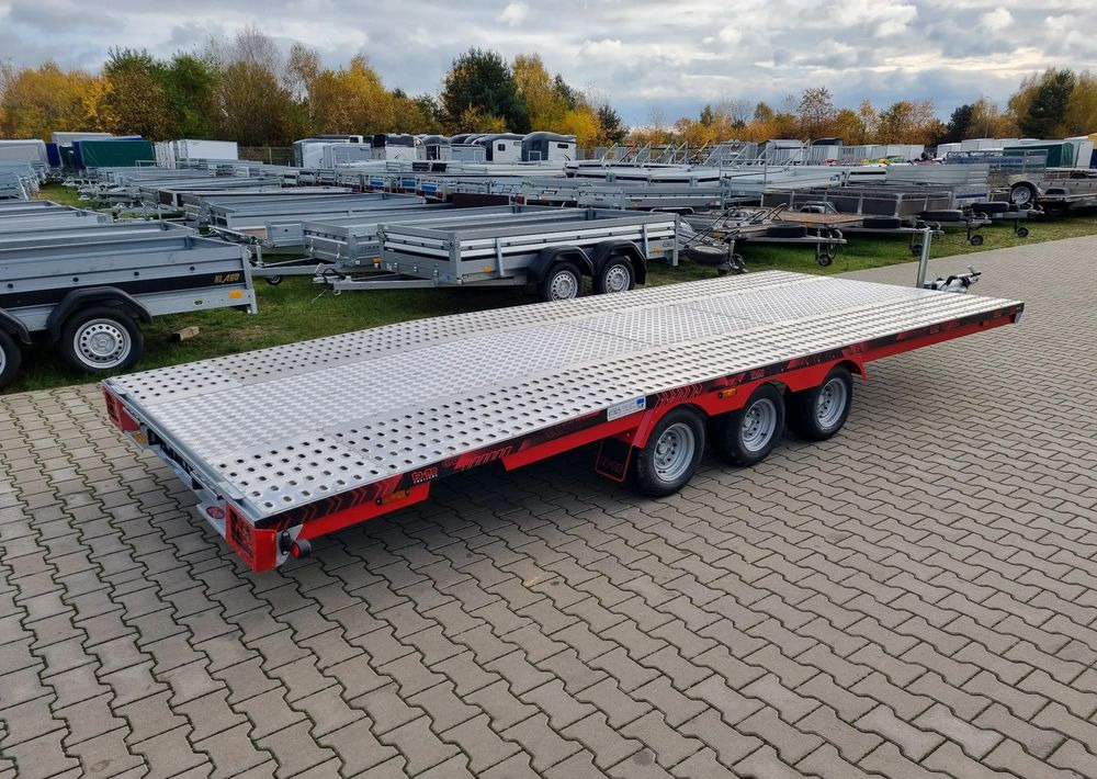 TA-NO TA-NO Scorpio 55 PREMIUM laweta 3 osiowa 5.5m 3500kg DMC najazdy niski załadunek - Remorque porte-voitures: photos 3 TA-NO TA-NO Scorpio 55 PREMIUM laweta 3 osiowa 5.5m 3500kg DMC najazdy niski załadunek - Remorque porte-voitures: photos 3