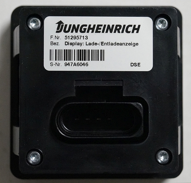 Jungheinrich 51295713 | Battery indicator sn. 947A6046 - Panel de instrumentos pour Matériel de manutention: photos 2 Jungheinrich 51295713 | Battery indicator sn. 947A6046 - Panel de instrumentos pour Matériel de manutention: photos 2