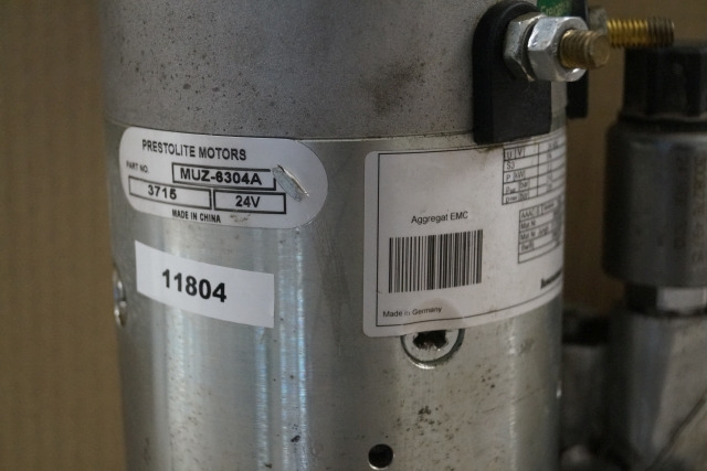 Jungheinrich 51378235 | Pump unit 24V 2,2KW Prestolite motors MUZ-8304A for EMC Pump unit 24V 2,2KW Prestolite motors MUZ-8304A for EMC B10 - Pompe hydraulique pour Matériel de manutention: photos 2 Jungheinrich 51378235 | Pump unit 24V 2,2KW Prestolite motors MUZ-8304A for EMC Pump unit 24V 2,2KW Prestolite motors MUZ-8304A for EMC B10 - Pompe hydraulique pour Matériel de manutention: photos 2