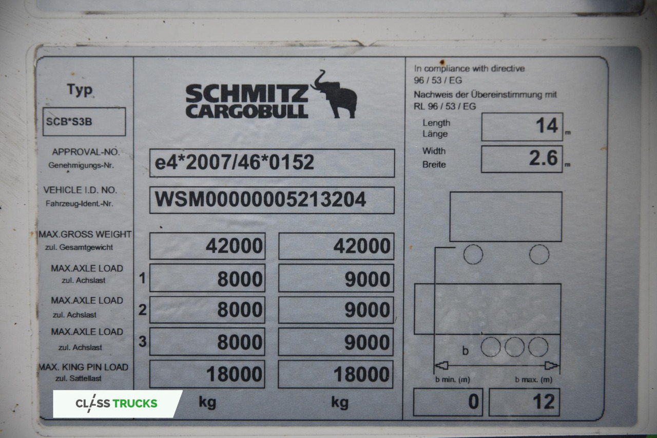 Semi-remorque frigorifique Schmitz Cargobull SKO Double Deck FP 60 ThermoKing SLXi 300 Lifting Axle: photos 19 Semi-remorque frigorifique Schmitz Cargobull SKO Double Deck FP 60 ThermoKing SLXi 300 Lifting Axle: photos 19