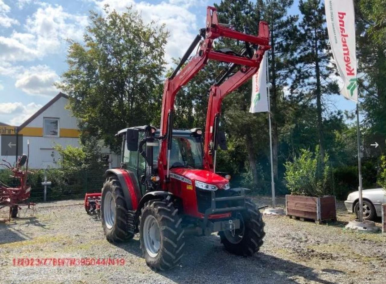 Massey Ferguson MF 4708 M mit Frontlader - Tracteur agricole: photos 1 Massey Ferguson MF 4708 M mit Frontlader - Tracteur agricole: photos 1