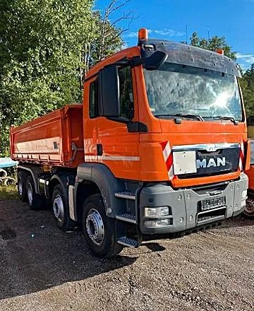 MAN TGS 35.480 | Trójstronna wywrotka | 8X4 | Bordmatik | Meiller | - Camion benne: photos 4 MAN TGS 35.480 | Trójstronna wywrotka | 8X4 | Bordmatik | Meiller | - Camion benne: photos 4