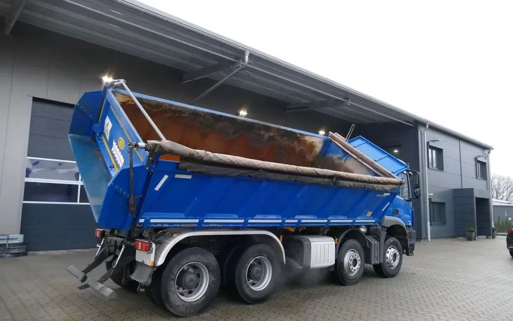 Mercedes-Benz 3243K / 8x4 – Trójstronny wywrotka Meiller / Bordmatik / Retarder / 67 tys. km!/ Euro 6/ 8x4 - Camion benne: photos 5 Mercedes-Benz 3243K / 8x4 – Trójstronny wywrotka Meiller / Bordmatik / Retarder / 67 tys. km!/ Euro 6/ 8x4 - Camion benne: photos 5