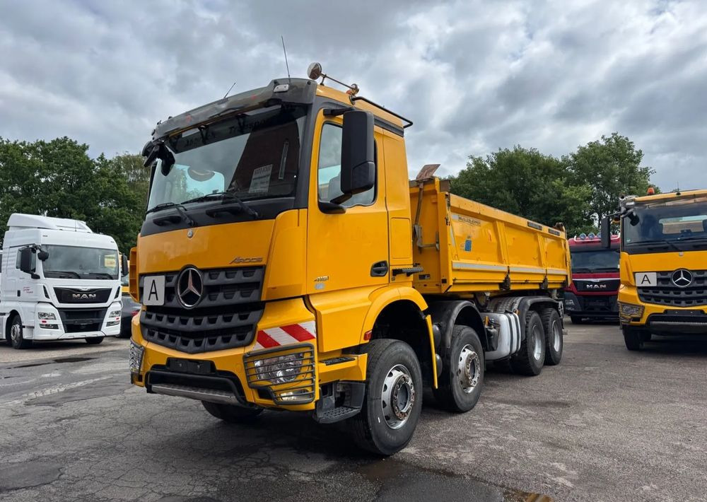 Mercedes-Benz Arocs 4151 8x4 • Retarder • Meiller Bordmatik • Euro 6c - Camion benne: photos 1 Mercedes-Benz Arocs 4151 8x4 • Retarder • Meiller Bordmatik • Euro 6c - Camion benne: photos 1