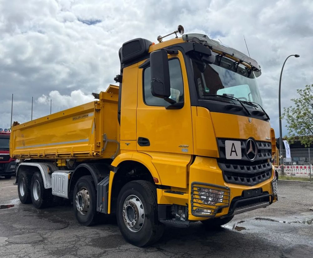 Mercedes-Benz Arocs 4151 8x4 • Retarder • Meiller Bordmatik • Euro 6c - Camion benne: photos 4 Mercedes-Benz Arocs 4151 8x4 • Retarder • Meiller Bordmatik • Euro 6c - Camion benne: photos 4