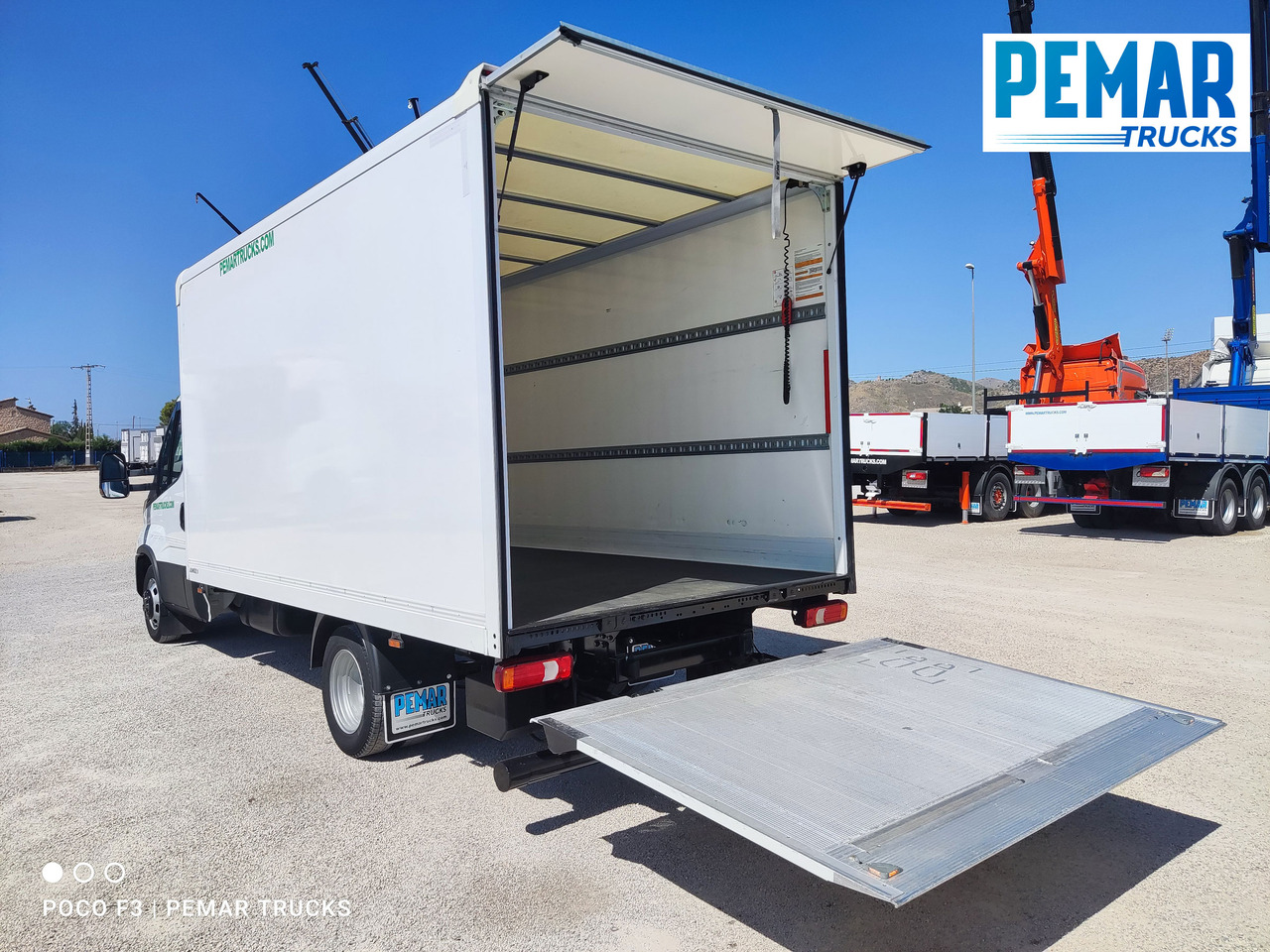 Fourgon grand volume IVECO DAILY 35C16 CAJA CERRADA DOBLE RUEDA: photos 12