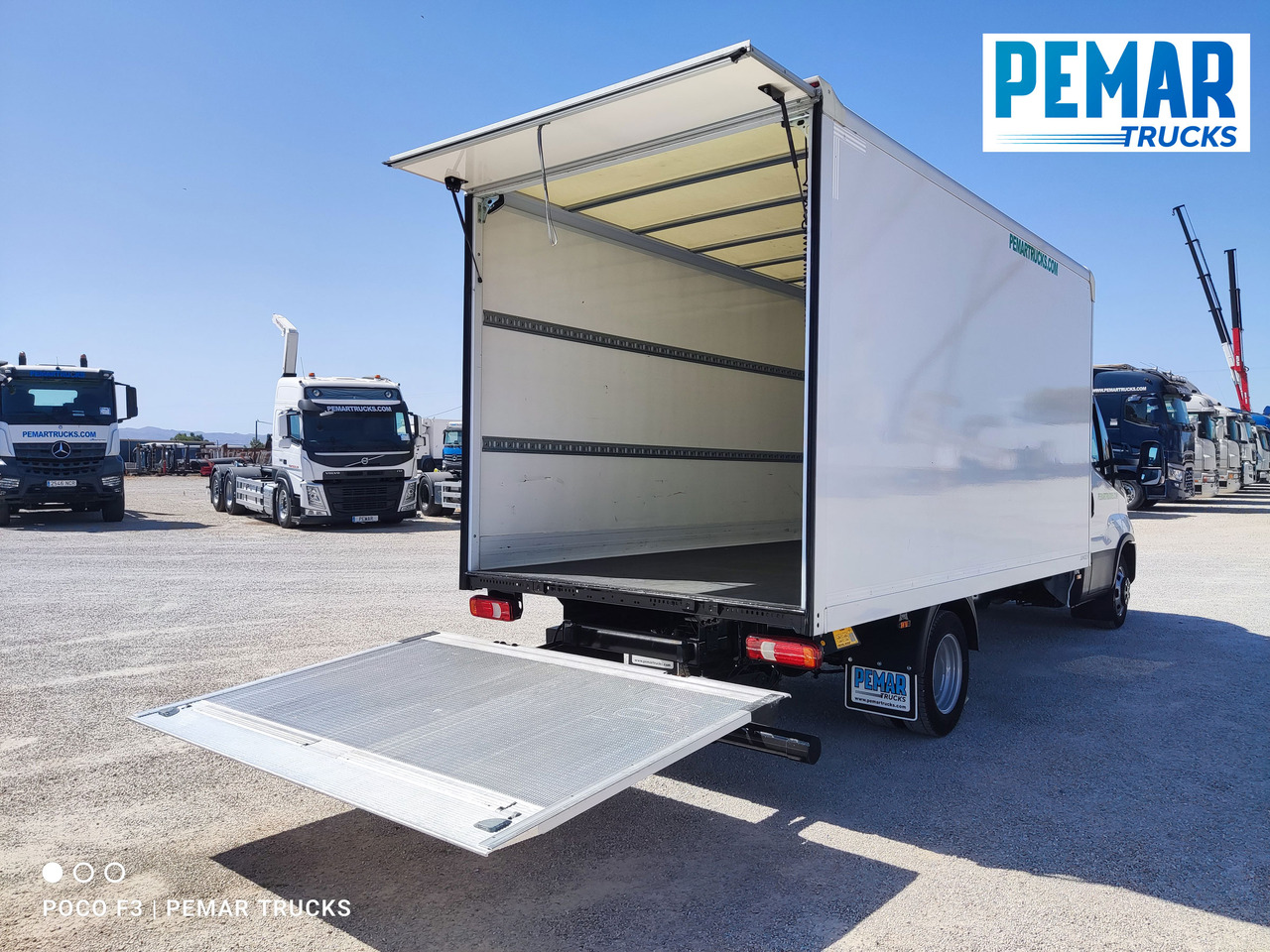 Fourgon grand volume IVECO DAILY 35C16 CAJA CERRADA DOBLE RUEDA: photos 9