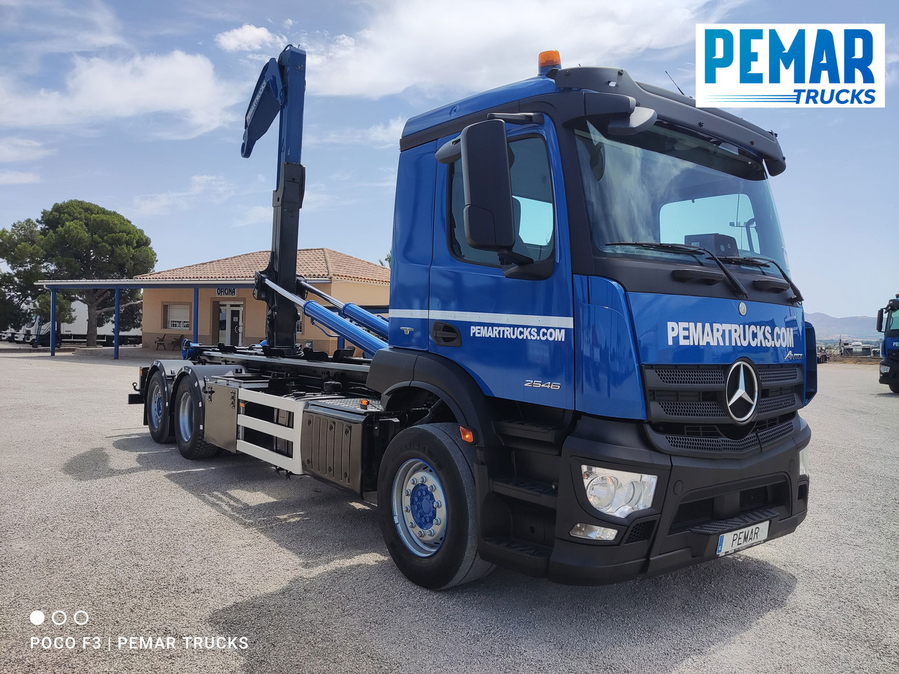 Camion porte-conteneur/ Caisse mobile MERCEDES-BENZ ANTOS 2546 6X2 MULTILIFT: photos 18