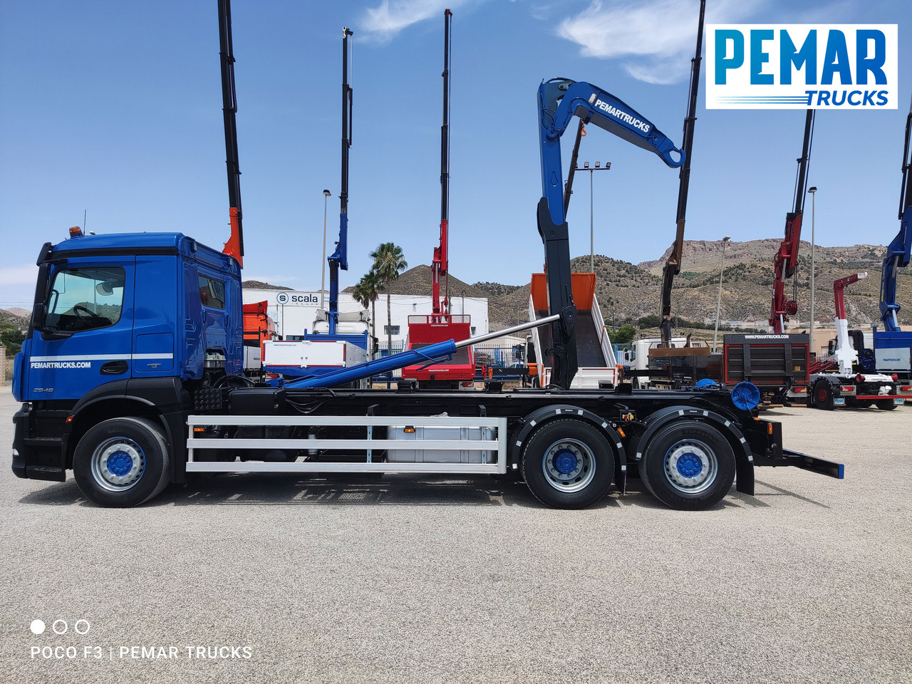 Camion porte-conteneur/ Caisse mobile MERCEDES-BENZ ANTOS 2546 6X2 MULTILIFT: photos 19