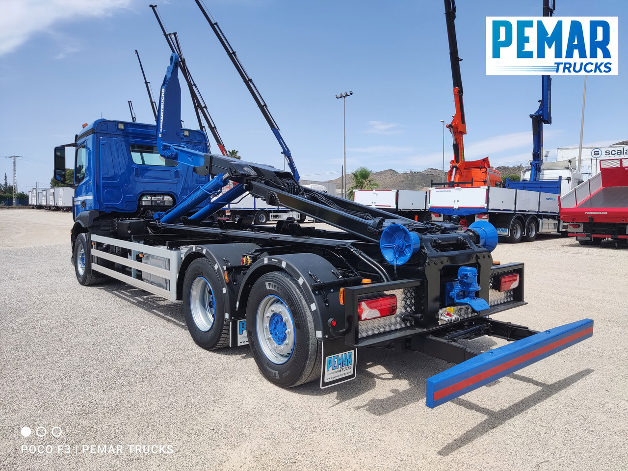 Camion porte-conteneur/ Caisse mobile MERCEDES-BENZ ANTOS 2546 6X2 MULTILIFT: photos 13