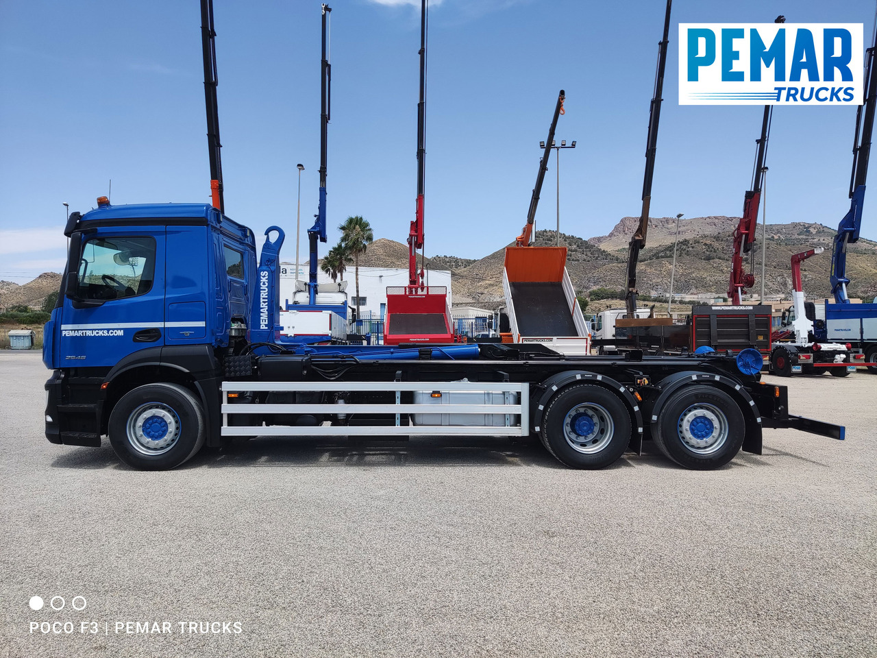 Camion porte-conteneur/ Caisse mobile MERCEDES-BENZ ANTOS 2546 6X2 MULTILIFT: photos 9