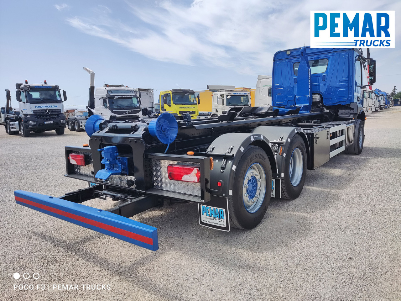 Camion porte-conteneur/ Caisse mobile MERCEDES-BENZ ANTOS 2546 6X2 MULTILIFT: photos 6