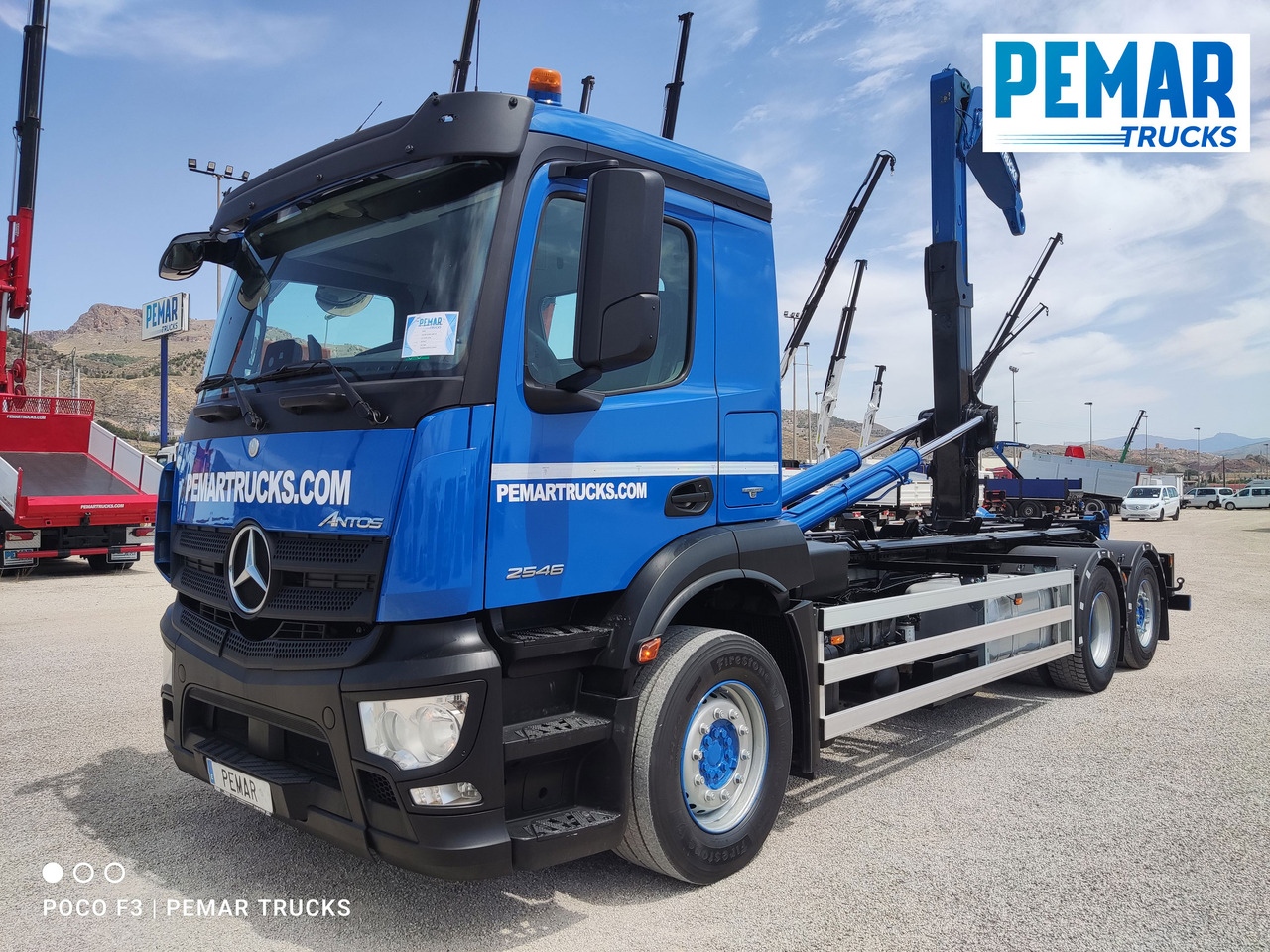 Camion porte-conteneur/ Caisse mobile MERCEDES-BENZ ANTOS 2546 6X2 MULTILIFT: photos 16