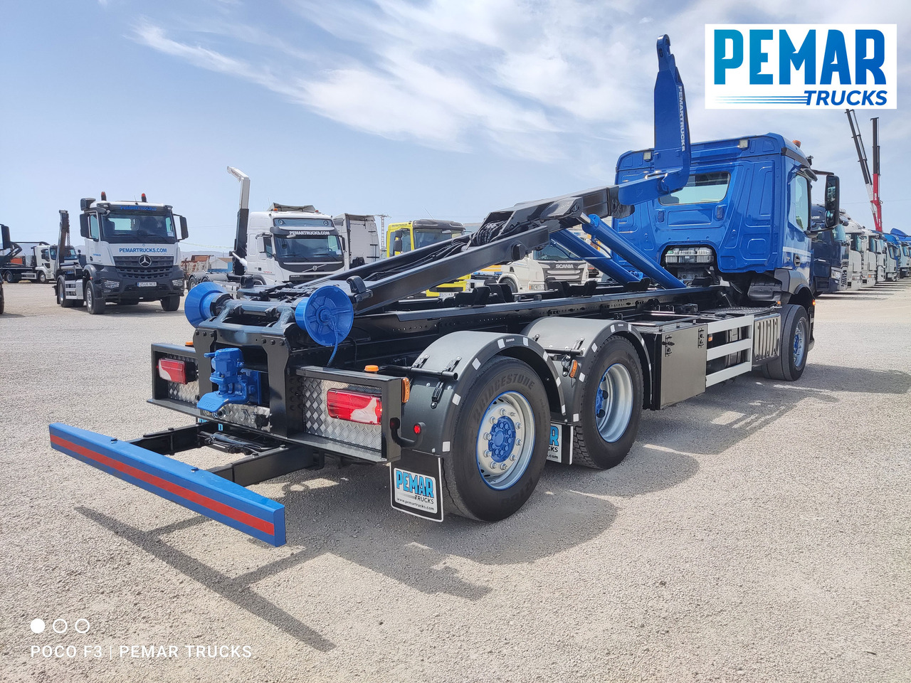 Camion porte-conteneur/ Caisse mobile MERCEDES-BENZ ANTOS 2546 6X2 MULTILIFT: photos 15