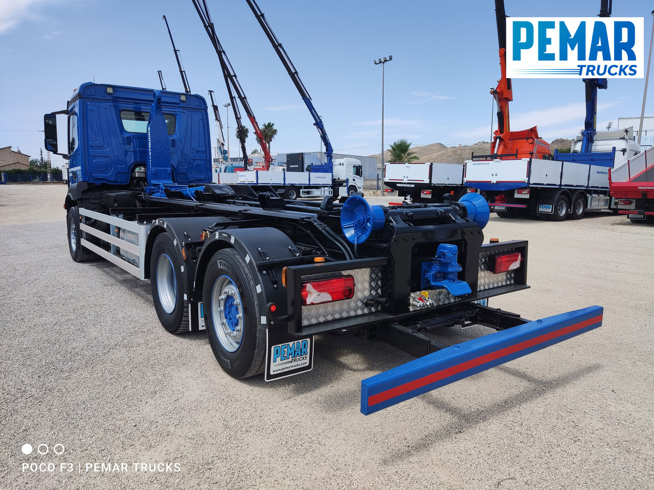 Camion porte-conteneur/ Caisse mobile MERCEDES-BENZ ANTOS 2546 6X2 MULTILIFT: photos 8