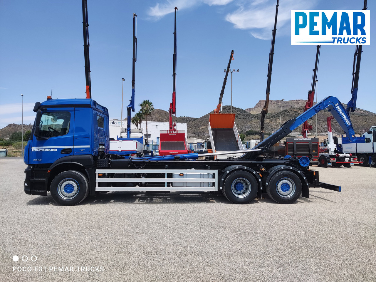 Camion porte-conteneur/ Caisse mobile MERCEDES-BENZ ANTOS 2546 6X2 MULTILIFT: photos 20