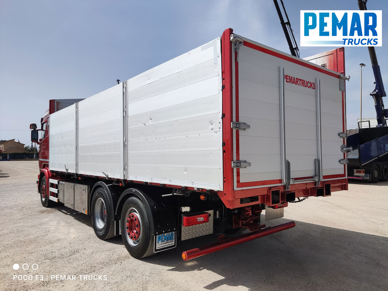 Camion benne SCANIA R 580 6X2 BASCULANTE RETARDER EURO 6: photos 8