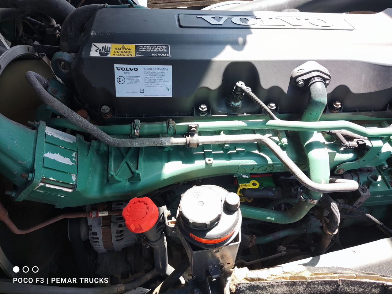VOLVO 11 LITROS D11C450 - Moteur: photos 2 VOLVO 11 LITROS D11C450 - Moteur: photos 2